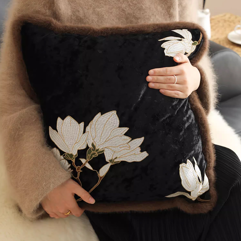 唯蒂妮中式高级感客厅可拆洗抱枕