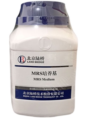 京保优选 MRS培养基 琼脂MRSA实验室细菌总数培养 250g