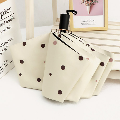 印花晴雨两用伞折叠便携防晒遮阳