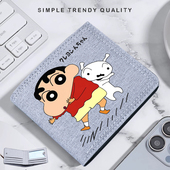 蜡笔小新周边儿童零钱包学生短款 钱包卡包二合一男孩钱夹二次元