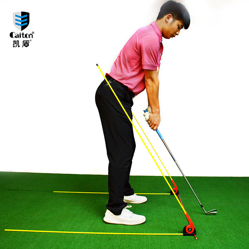 高尔夫挥杆平面练习器推杆轨迹二合一教学辅助训练器凯盾新品爆款