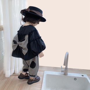 女童套装童装2022秋季新款韩版湖州织里儿童秋装女孩衣服小童童装