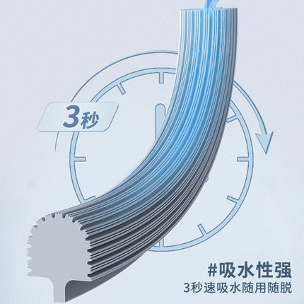 太太乐海绵拖把头替换装新款吸水胶棉2025家用一拖净墩布滚轮式