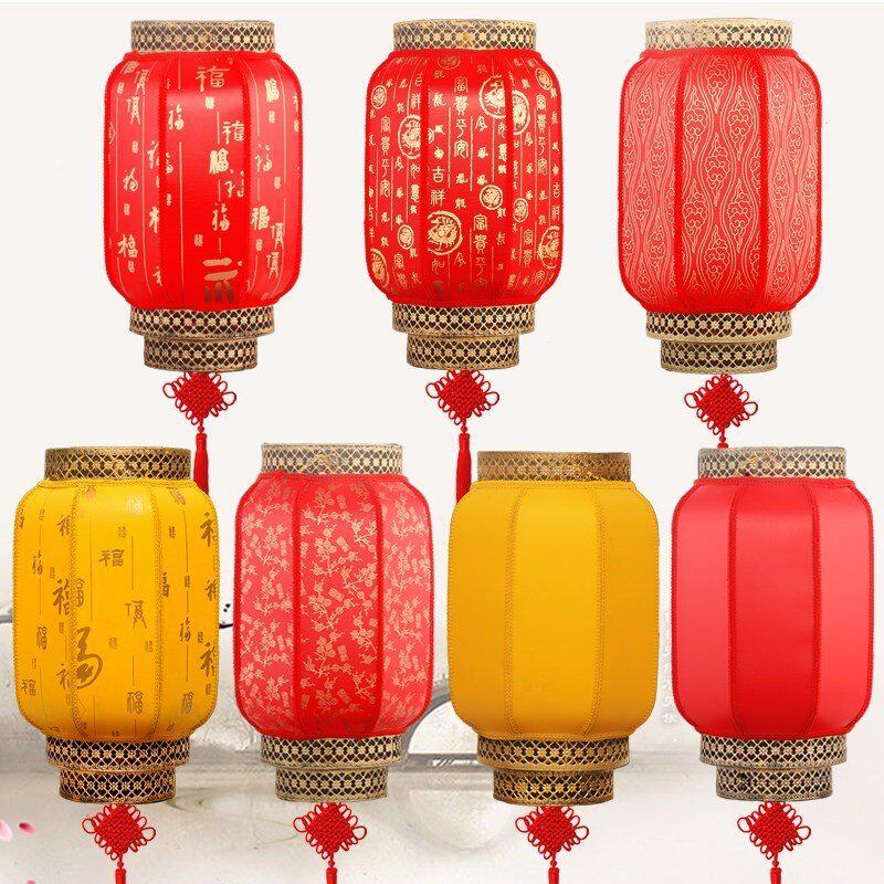 客栈吊笼做旧灯笼古镇印字楼道过年酒店酒馆农庄复古亭子圆筒大码