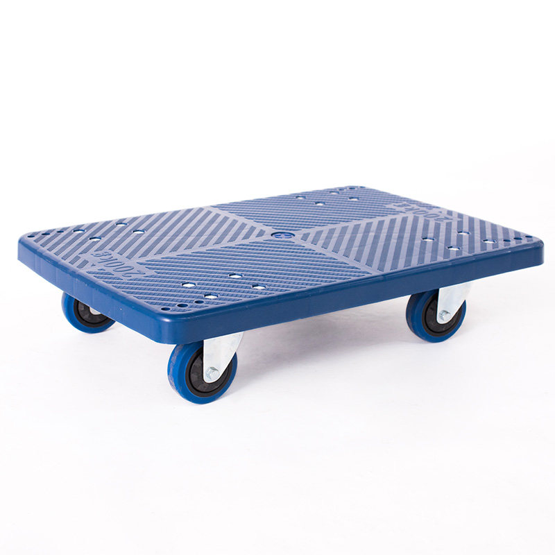 乌龟车家用平板车搬运手推车周转移动轻便超静音四轮万向拉货拖车