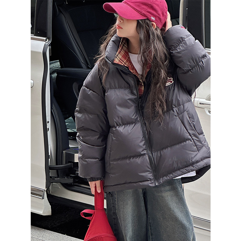 PAUL童装 假两件拼接女童羽绒服2026新款冬装儿童加厚保暖外套女,童装/婴儿装/亲子装,羽绒服,淘宝优惠券,粉丝福利购,淘宝优惠卷