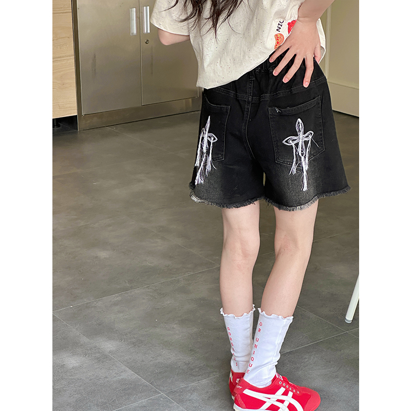女童夏季儿童休闲牛仔短裤