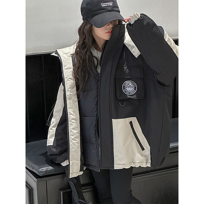 女童三合一羽绒两件套冲锋衣