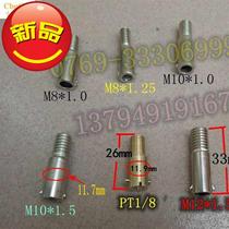 K thermocouple fitting pressure spring temperature sensing wire fitting bayonet fixing head screw thread M8