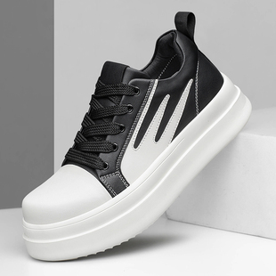 子休闲百搭春秋季 运动潮鞋 男鞋 小个子厚底2026新款 增高7cm