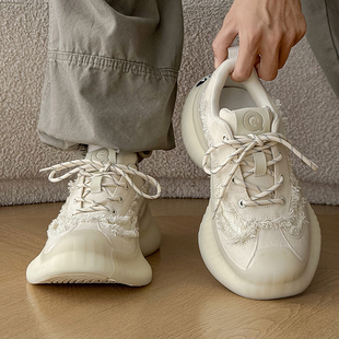 流光跑鞋 小香风老爹鞋 男女款 透气百搭运动休闲鞋 轻奢新款 明星同款