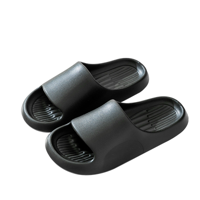 踩屎感凉拖鞋男夏季外穿新款简约EVA情侣家居 家用防滑室内拖鞋女