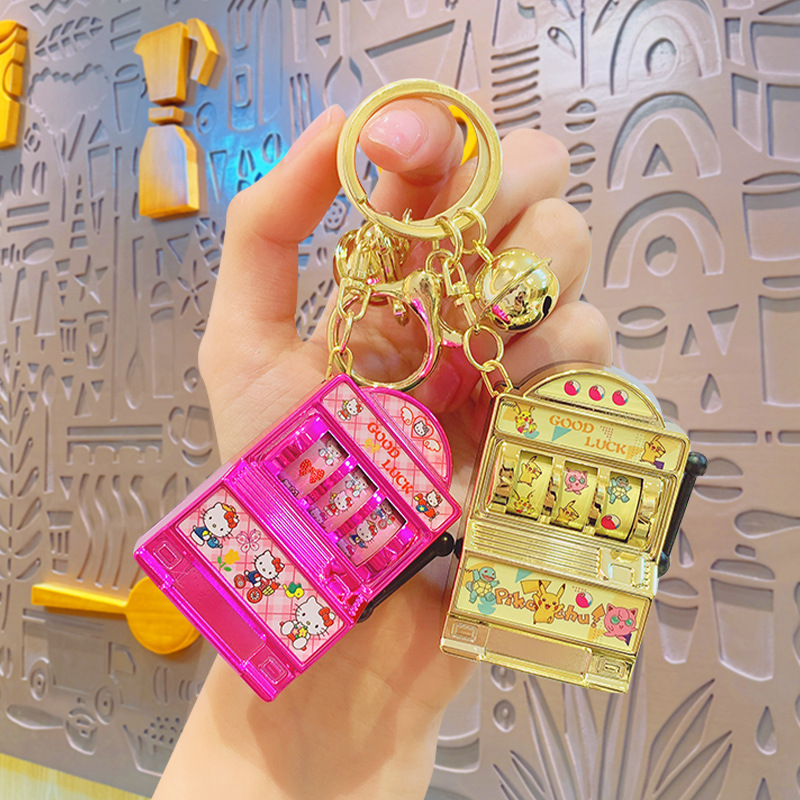 精致趣味卡通游戏机钥匙扣小饰品