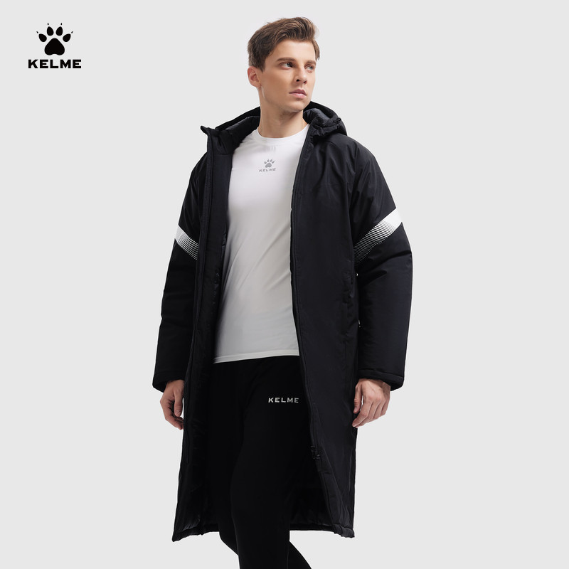KELME卡尔美户外训练足球棉服运动长款大衣保暖棉袄休闲防风外套,运动服/休闲服装,运动棉衣,淘宝优惠券,粉丝福利购,淘宝优惠卷