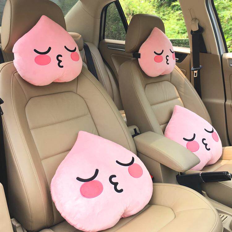 KAKAO FRIENDS automobile Headrest lovely Cartoon Neck protection pillow Lumbar pillow Cushion The car Suppliesin the Car/Articles/Fitting/Refit , Car Accessories/The jewelry , Headrest  category - from Buy2taobao.com to provide professional Taobao agent buy service