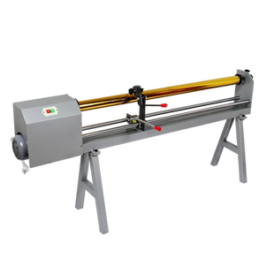 弘文电动烫金纸QG-9电化铝切割机1300烫金色带电动分切机纸卷1.3米印刷厂印后烫金加工金纸切断机锋利动力足