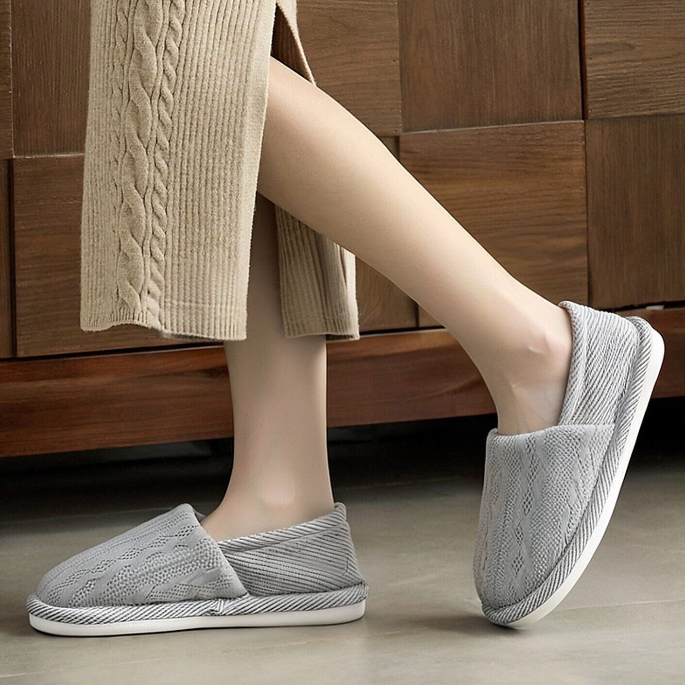 月子鞋春夏季薄款软底孕妇产后室内家居保暖棉拖鞋女包跟防滑透气