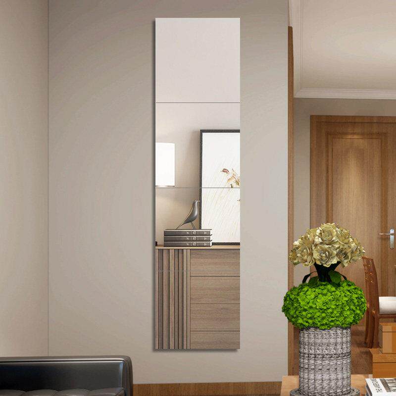 镜面墙贴镜子贴纸装饰亚克力玻璃软镜子贴墙自粘3d立体背景墙家用