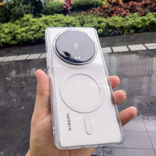 适用小米13ultra手机壳透明磁吸