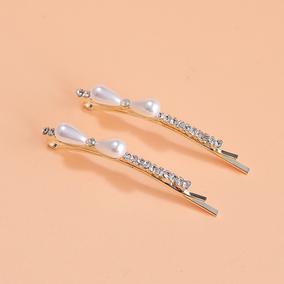 欧曼妮一字夹金属甜美刘海夹