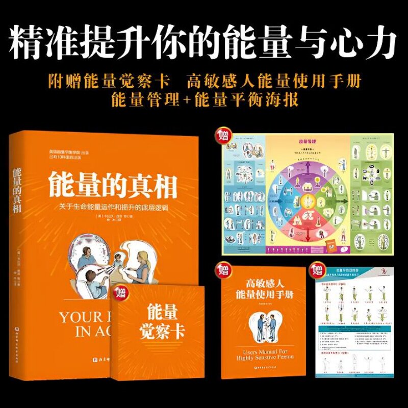 正版 现货 能量的真相 关于生命能量运作和提升的底层逻辑 卡比尔贾菲著 精气神提升指南 心理学