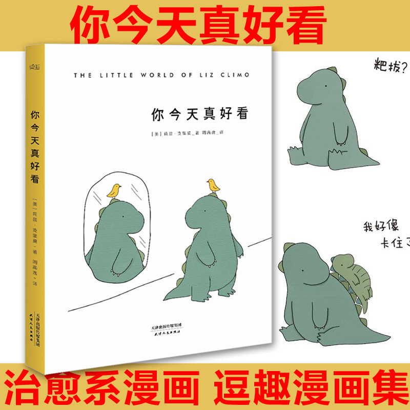 你今天真好看莉兹·克里莫温馨暖心治愈系儿童绘本卡通漫画畅销幽默