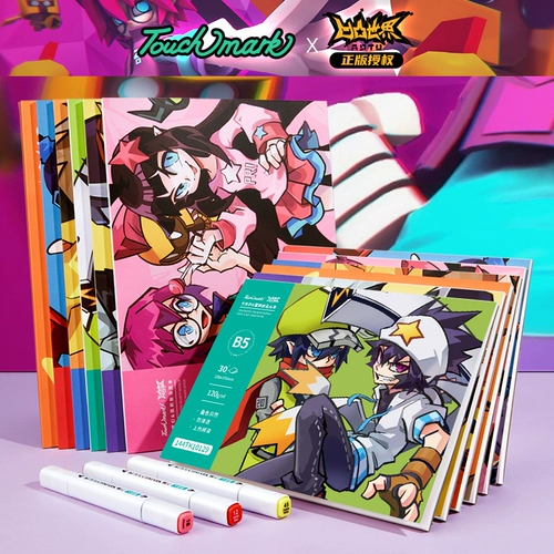 [Bumm World совместное название] A4 Марк Бен Марк Печвал Книга Книга Аниме Symatic Book B5 Комик -бумага Blank Sketch эта картина Бена студенты студентов живопись живопись