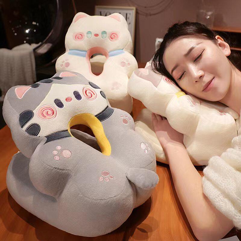 日本品质午休神器趴睡枕学生上班族儿童专用趴趴枕抱枕教室午睡枕