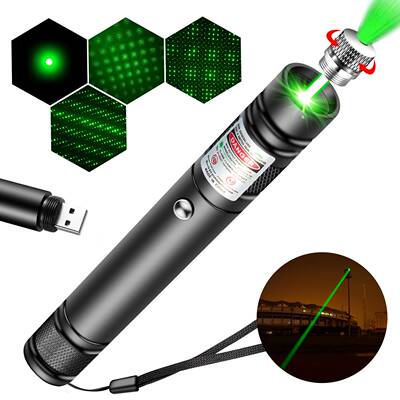 USB Rechargeable High‑power Laser Pointer USB 充电激光笔