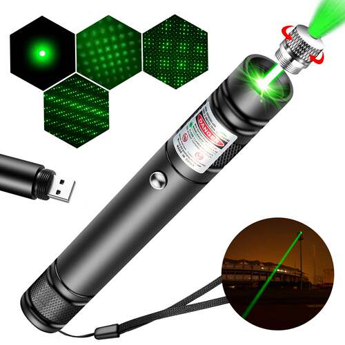 USB Rechargeable High‑power Laser Pointer USB 充电激光笔