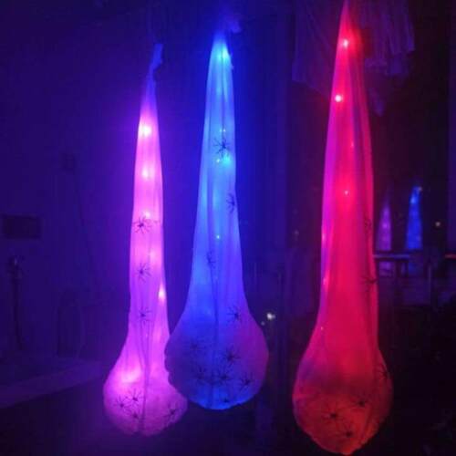 Halloween decoration prop glowing and color changing spider