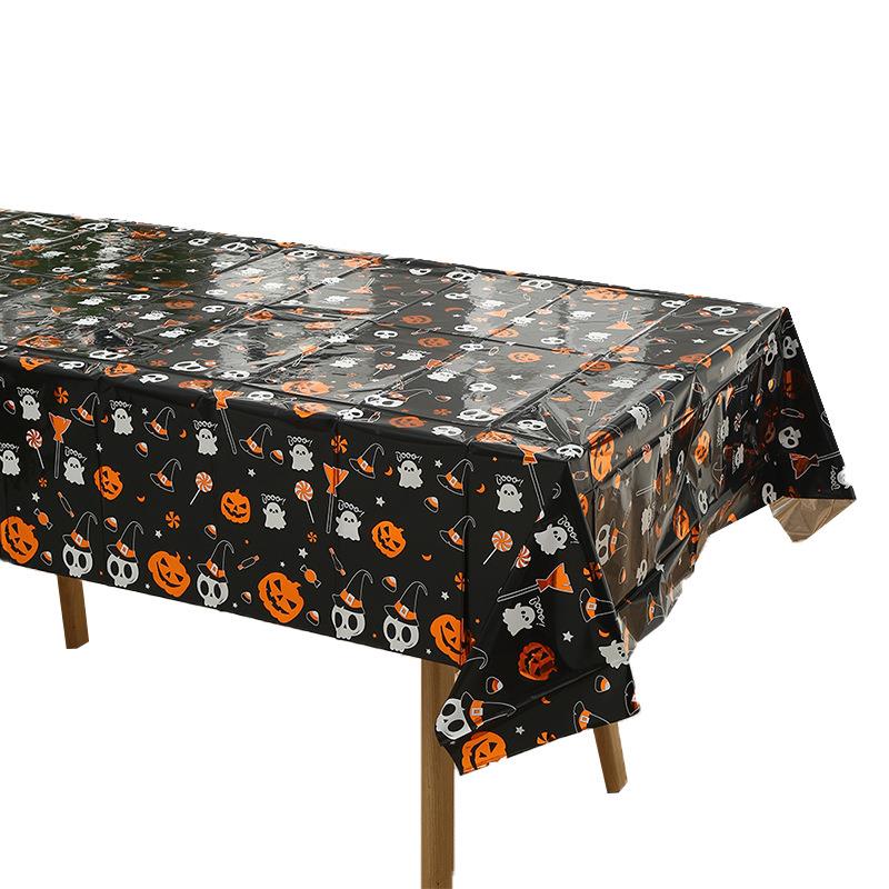 Halloween tablecloth, Christmas spider party万圣节桌布装饰