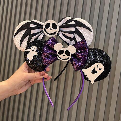 Halloween Headwear Devil Pumpkin Headband万圣节头饰恶魔发箍