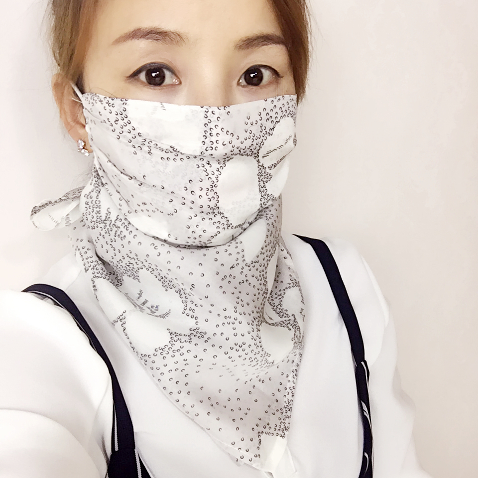 护颈口罩面罩围巾桑蚕丝真丝女护脸护脖防晒防沙防紫外线面纱在类目 居家日用, 防护用品, 口罩中 - 来自Buy2taobao.com提供专业的淘宝代购服务