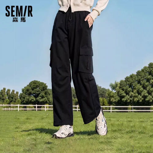 森马休闲裤女简约夏季百搭工装裤