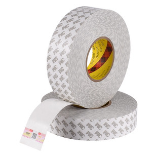 3M55280白色PVC双面胶强力无痕易撕车用不留痕家居装饰0.3mm厚