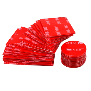 3m双面胶透明圆点胶无痕胶强粘性强力固定不留痕易撕不伤墙盲盒胶生日结婚房盲盒车载圆形胶贴片纳米圆点胶