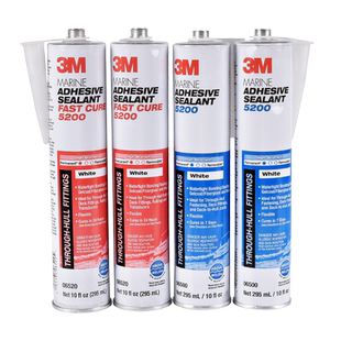 3M5200密封胶聚氨酯快干型慢干型防水密封汽车船用游艇胶粘剂高强度耐海水耐盐水玻璃胶耐腐蚀甲板接缝密封胶