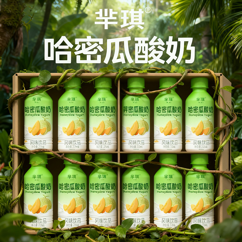 哈密瓜酸奶饮料整箱大促特价包邮