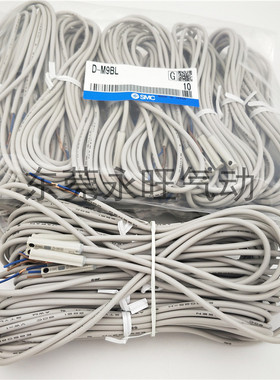 全新感应线磁性开关D-M9BWL M9NWL M9BVL M9PVL M9NVL感应器双灯