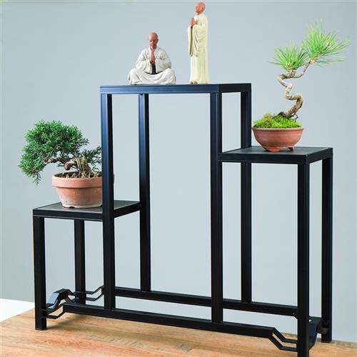 花架子案台客厅落地式底座盆景架户外花几订制室外花架大型