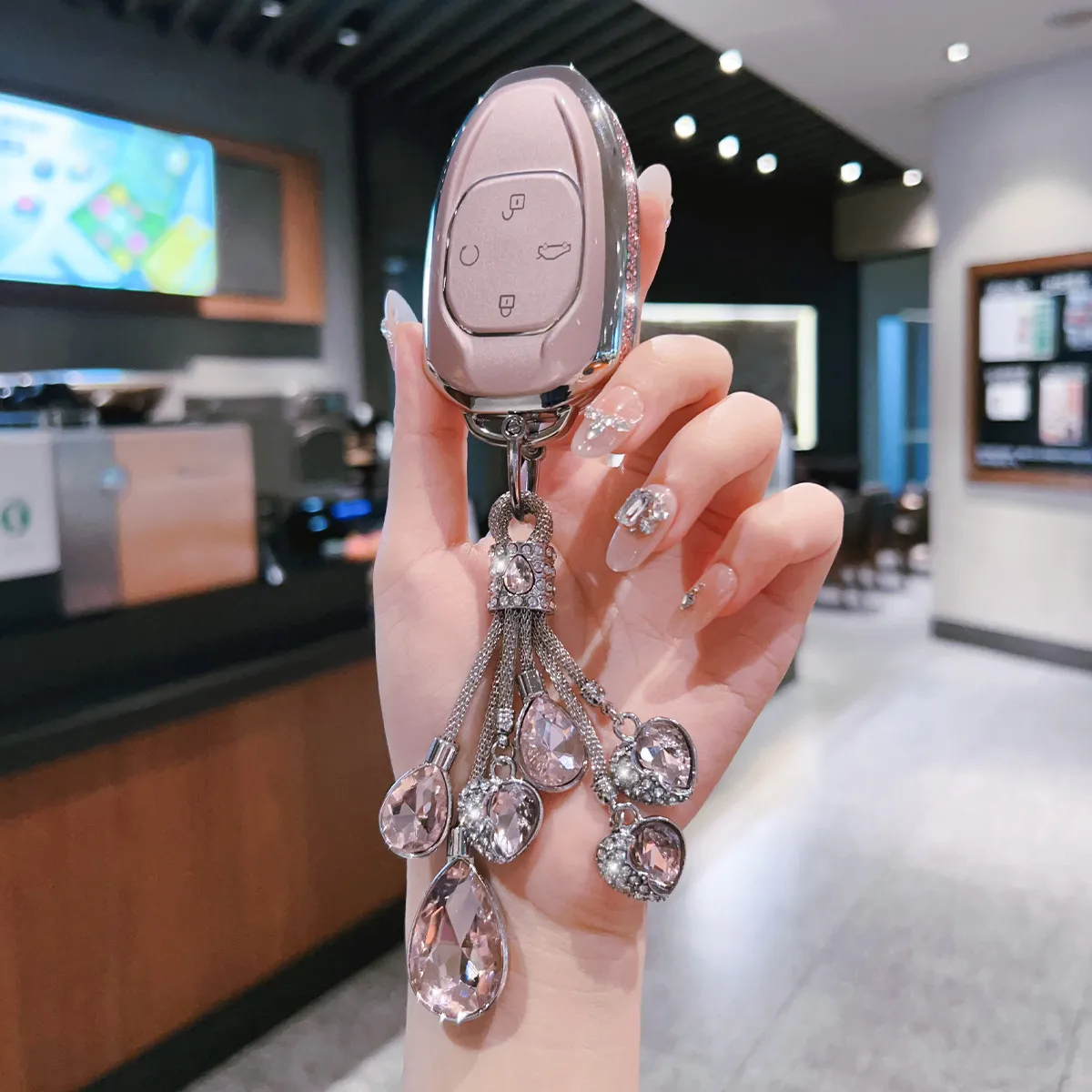 广汽传祺m8钥匙套gs8大师宗师版gs3影酷e9影豹gs4max车钥匙壳包扣