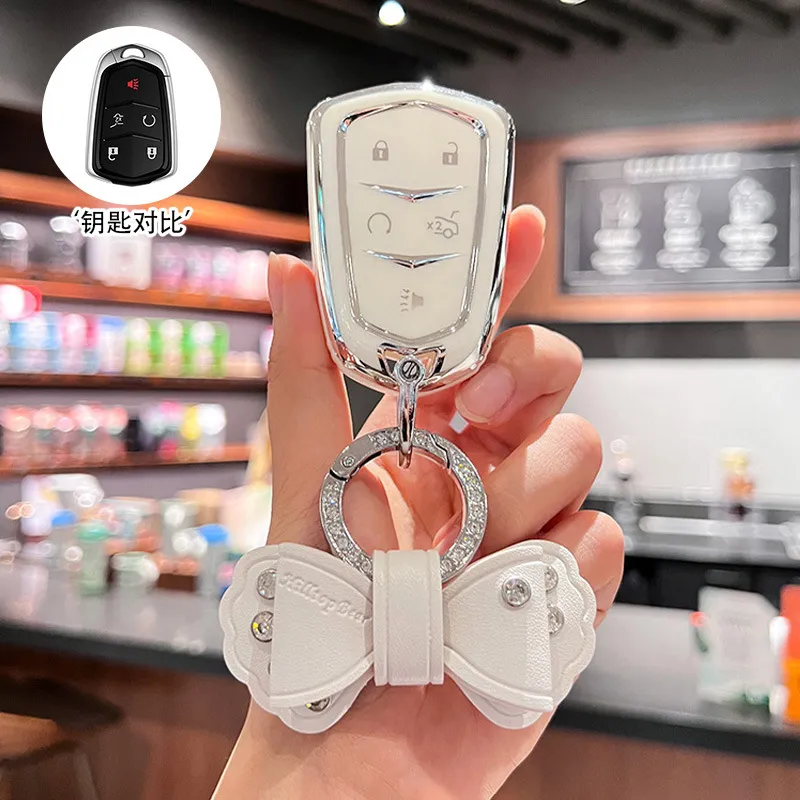 适用于凯迪拉克xt4钥匙套xt5/ct5ct6/atsl高级ct4/gt4汽车女