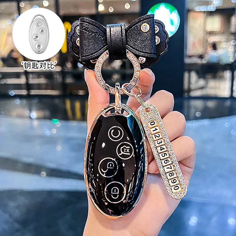 适用于比亚迪车钥匙套宋S7元19款宋MAX全包E5/G6高档全包个性壳扣