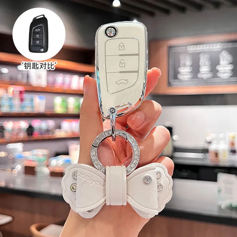 适用东风风神ax7钥匙套e70/ax3/ax4/ax5风度mx5扣A30老款车钥匙包