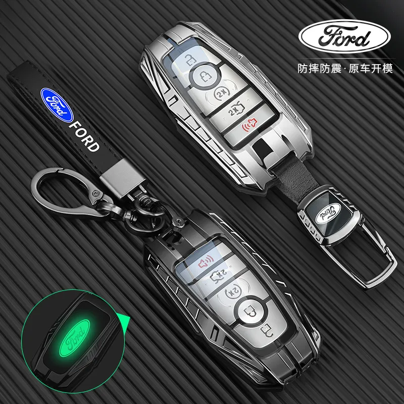 适用福特蒙迪欧钥匙套福克斯锐界福睿斯探险者锐际金牛座汽车壳扣