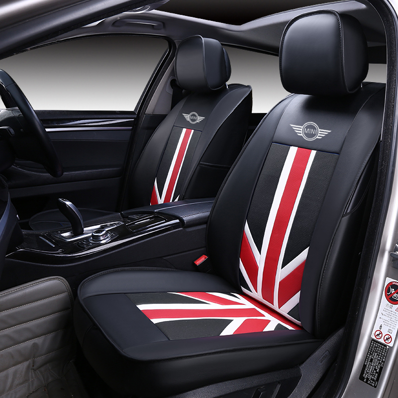 訂做新款迷你座套寶馬minicooper F55/F56/R56/R56汽車(chē)全包皮坐墊