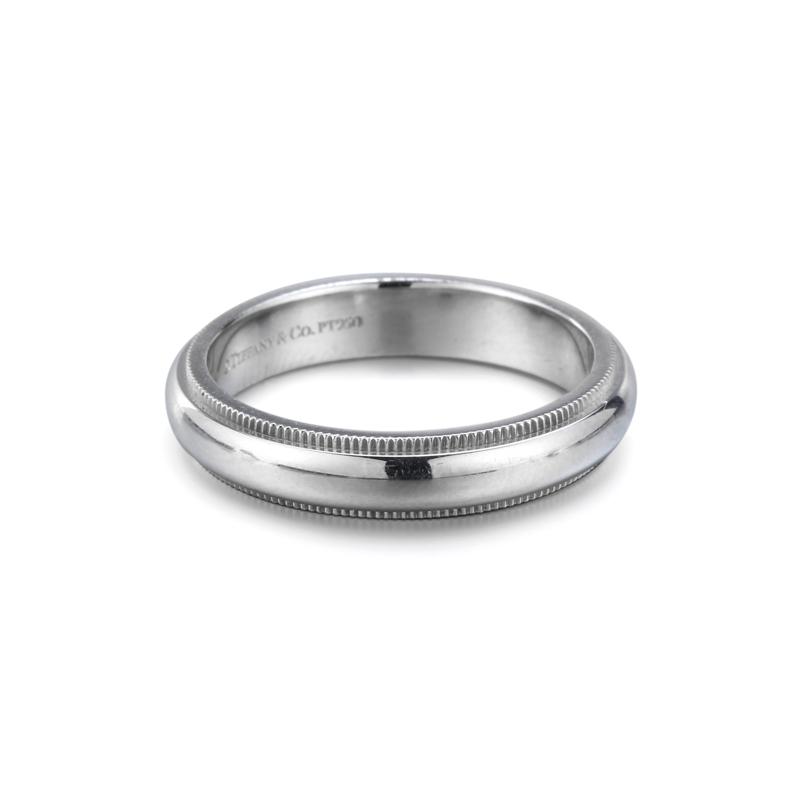 95新二手正品tiffany(蒂芙尼)铂pt950戒指