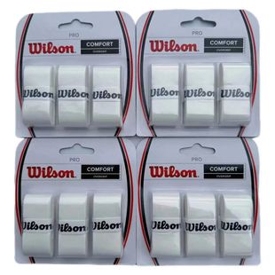 12pcs Wilson Tennis Overgrip Padel Racket Single Tennis Grip