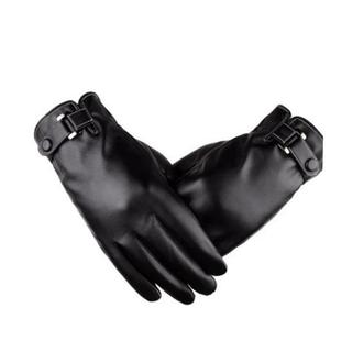 leather men winter gloves touch glove screen 2023 phone